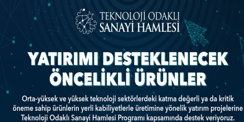 Teknoloji Odaklı Sanayi Hamlesi